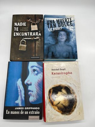 Oferta lote novela negra