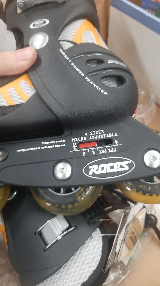 Pattini Roces regolabili taglie 30-35
