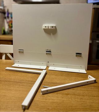 Estantería/almacenaje con escritorio plegable ikea