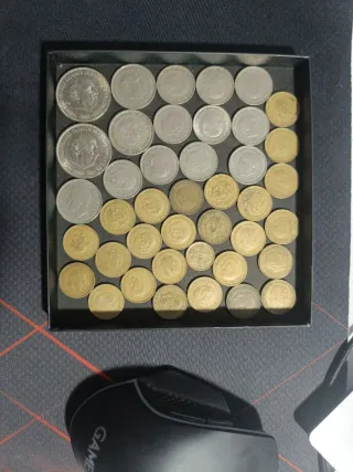 Lote monedas peseta 1947-1995 (Negociables)