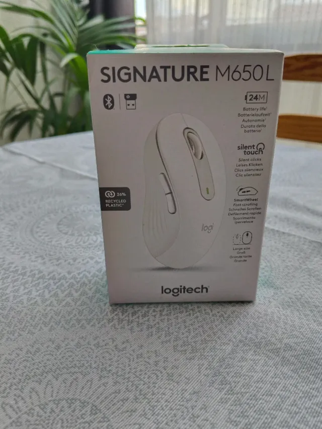 Mouse Logitech Signature M650L Ratón Inalámbrico