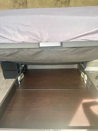 Canapé Ikea 180x200 Piel Sintéticak (con colchón)