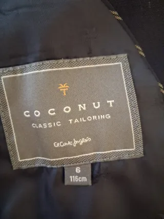 Americana niño Coconut Talla 6