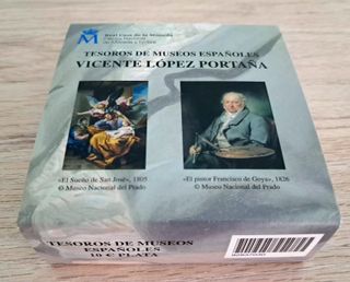 Moneda Plata 10€ Tesoros Museos Vicente López
