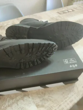 Botas de piel Mango Talla 45