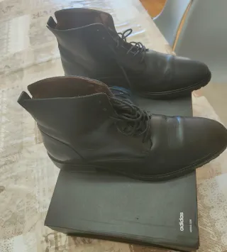 Botas de piel Mango Talla 45