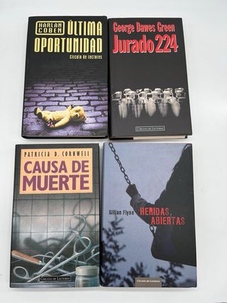 Oferta lote novela negra