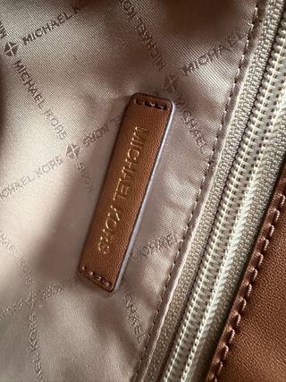 Bolso Michael Kors Marrón y Dorado