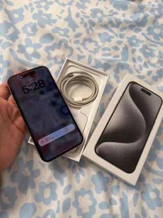 iPhone 15 Pro 256GB Blanco
