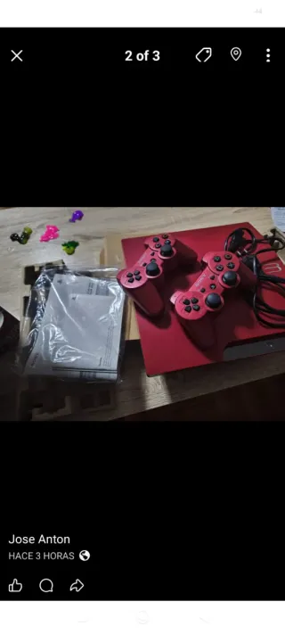 PlayStation 3 Edición Especial Roja