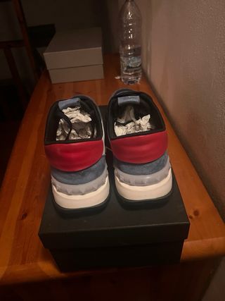 Scarpe Valentino Uomo Tg 43 Blu/Rosso