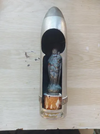 Proyectil Guerra Civil - Virgen del Pilar