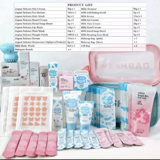 Japan Sakura Set Cura Pelle Giorno/Notte