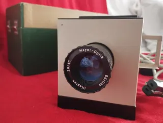 Proyector Diapositivas Antiguo Beige/Negro