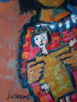 Joaquín VILLEGAS.Princesita.Óleo.2026.Firmado.