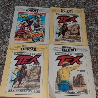 Fumetto Tex n. 317 - 355 - 356 - 358