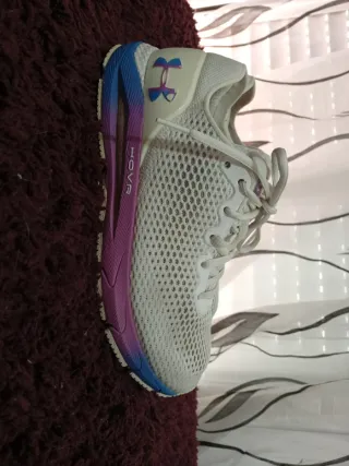 Zapatillas Under Armour Mujer Blancas Moradas