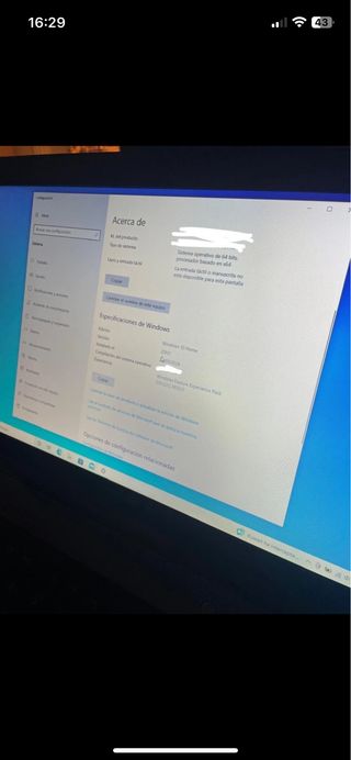 Portátil Toshiba Negro/Gris