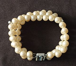 Pulsera de perlas sintéticas (JYPUL01)