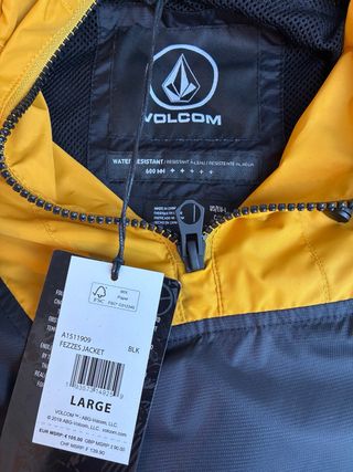 Cortavientos Volcom Talla L Nuevo