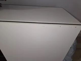 Mueble TV Besta Ikea Blanco y Negro