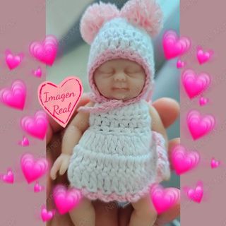 Bebé reborn silicona flexible