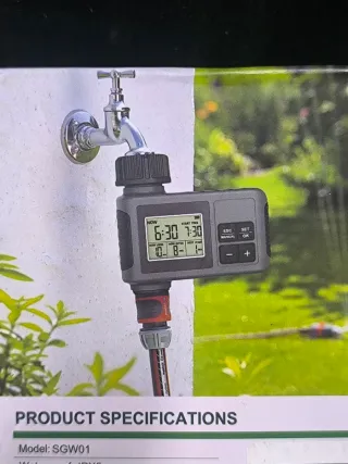 Temporizador de riego IPX5