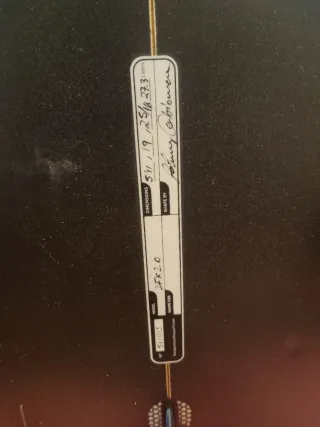 Tabla Surf Cabianca DFK 2.0 Negra