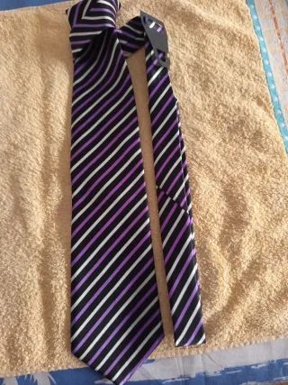 Corbata de caballero con rayas