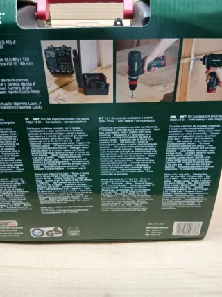 Taladro Atornillador Parkside PBSA 12 E4