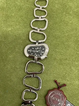 Orologio M&M Onda Donna Argento Nero