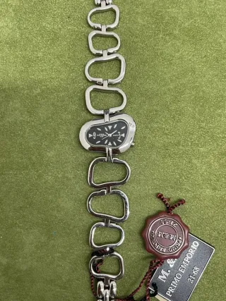 Orologio M&M Onda Donna Argento Nero