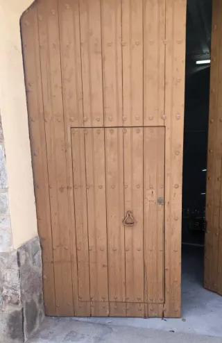 Puerta Madera Doble
