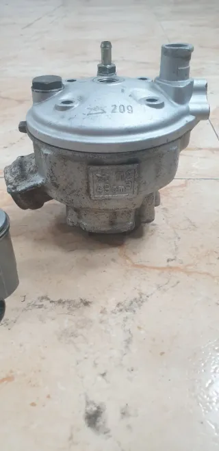 Motor Aprilia 49cc con cilindro de casa