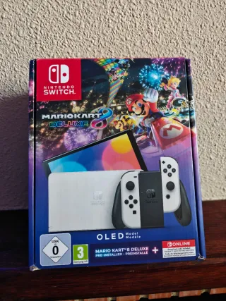 Nintendo Switch Oled. Impecable+Factura