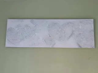 Cuadro Corazones Dormitorio