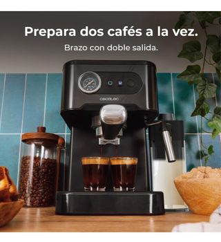 Cafetera Express Doble Taza
