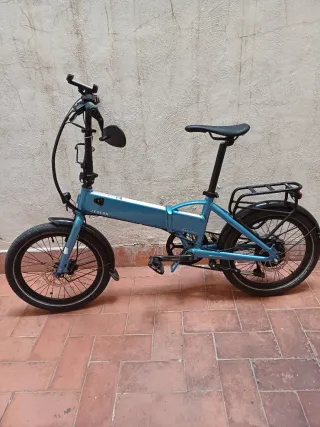 Bicicleta eléctrica plegable 2 baterías