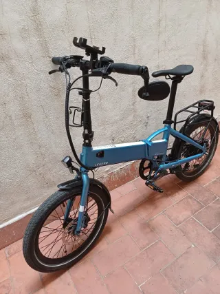 Bicicleta eléctrica plegable 2 baterías