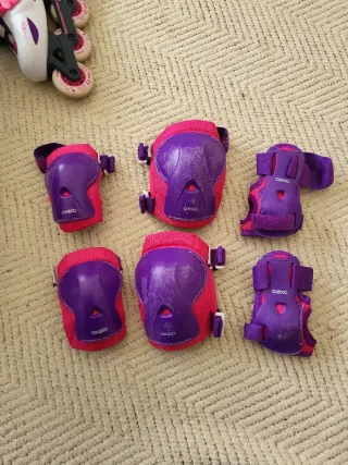 Patines en línea Oxelo Talla 28-30 + Protecciones