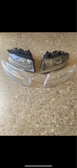 Faros Delanteros Audi A4 B6 (2002)