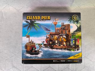 Set Construcción Island Pier Pirata - Nuevo