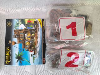 Set Construcción Island Pier Pirata - Nuevo