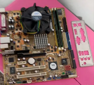 Placa Base Asus P5V-VM SE DH + Procesador