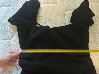 Vestido mini negro Zara