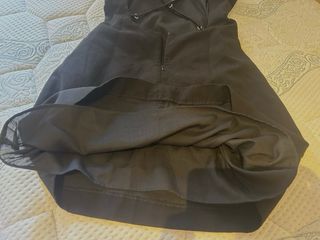 Vestido mini negro Zara