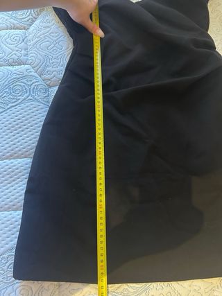 Vestido mini negro Zara