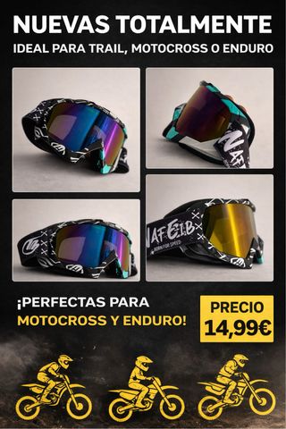 Gafas Motocross Enduro Trail Nuevas