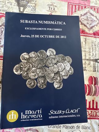 Subasta Numismática Martí-Hervera 2012