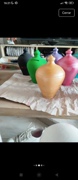 ✨ Hucha de Cerámica 18cm - Pintada a Mano